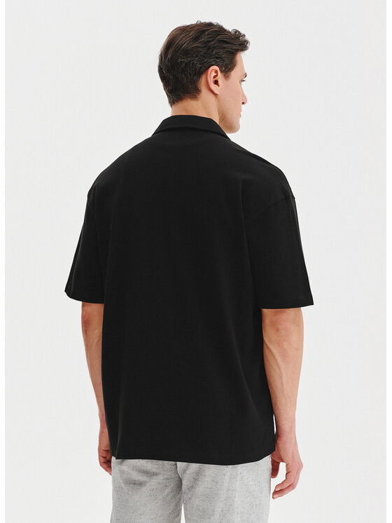 Pako Lorente Pako Lorente Koszula P25SF-1K-008 Czarny Classic Fit