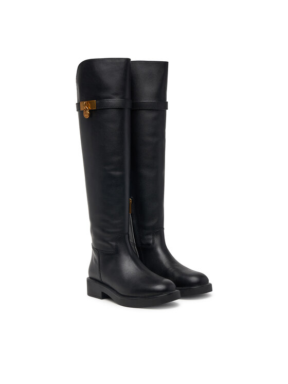 MICHAEL Michael Kors MICHAEL Michael Kors Zimski škornji Hamilton Moderne 40F6HAFB7L Črna