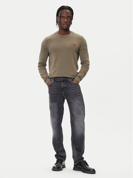 HUGO HUGO Sweter San Cassius-C1 50475083 Beżowy Regular Fit