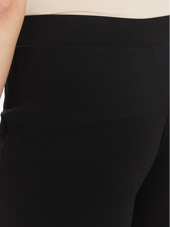 Guess Guess Hlače iz tkanine V5YB11 KCX42 Črna Regular Fit