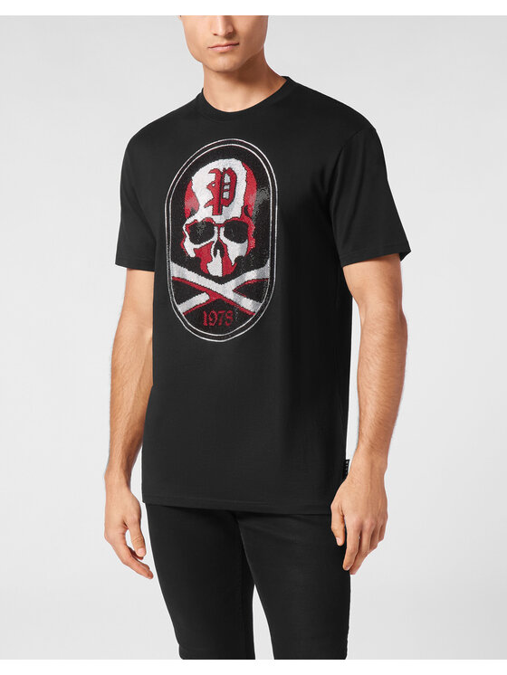 PHILIPP PLEIN PHILIPP PLEIN T-shirt 14793 Nero Regular Fit