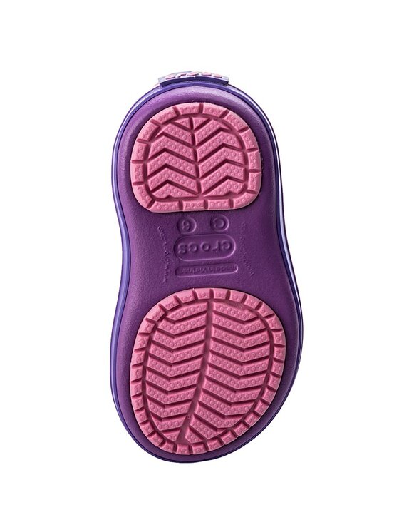 Crocs Bottes de neige Crocband Lodgepoint Boot K 203509 Violet Modivo