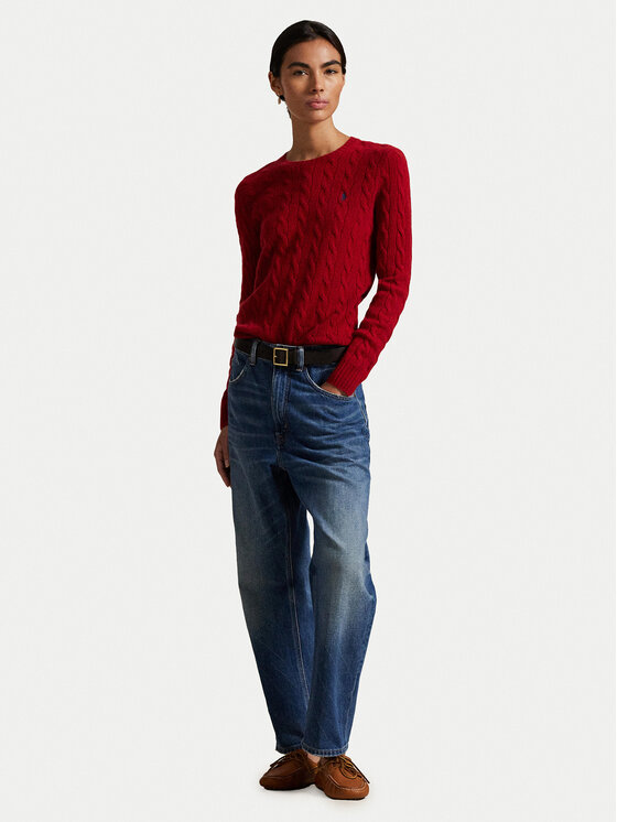 Polo Ralph Lauren Polo Ralph Lauren Sveter 211971865013 Červená Slim Fit