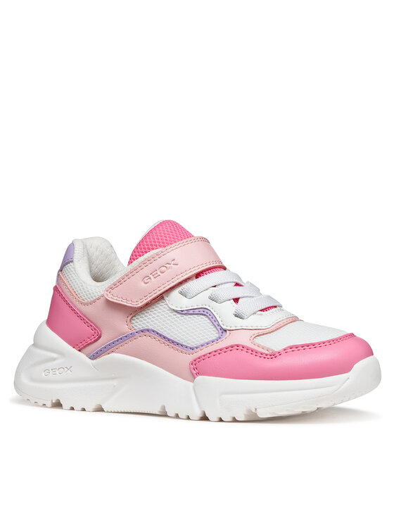 GEOX LOFTUS MEISJES Sneakers LILA TURKOOIS