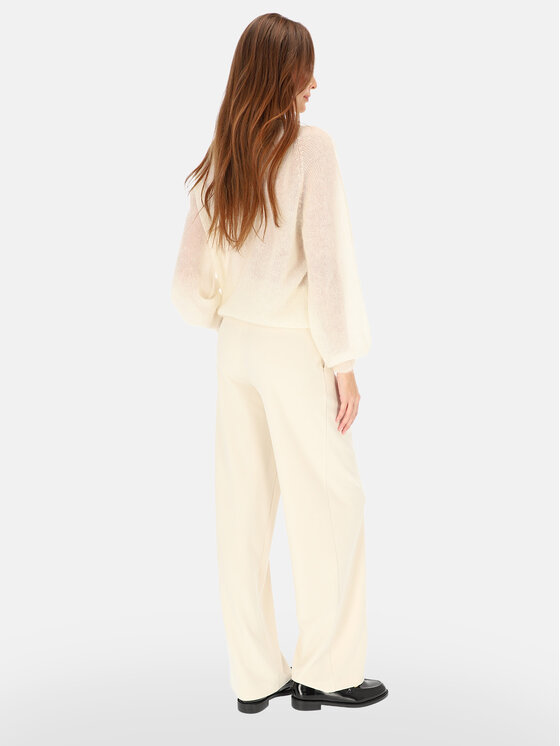 L’AF L’AF Sweter Kora Kremowy Regular Fit