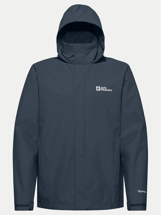 Jack Wolfskin Jack Wolfskin Kurtka outdoor Trailtime 2l A63903 Granatowy Regular Fit