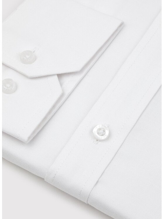 Pako Lorente Pako Lorente Koszula P25SN-1X-020 Biały Slim Fit