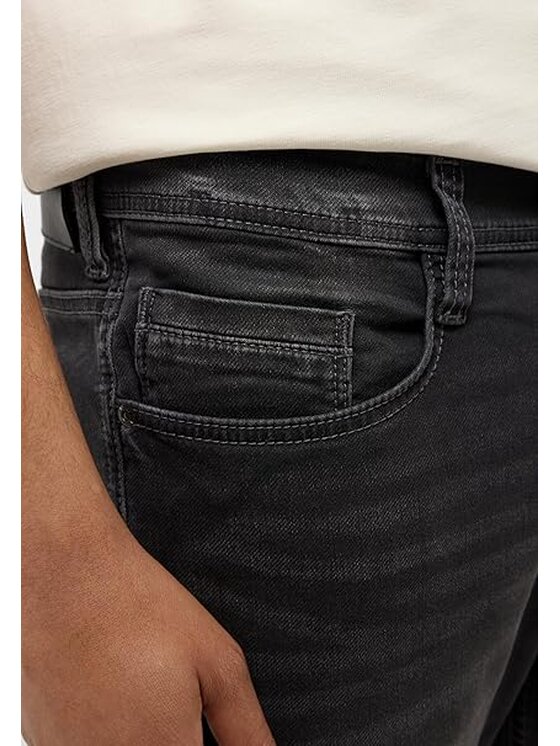 Mustang Mustang Jeansy OREGON SLIM Czarny Slim Fit