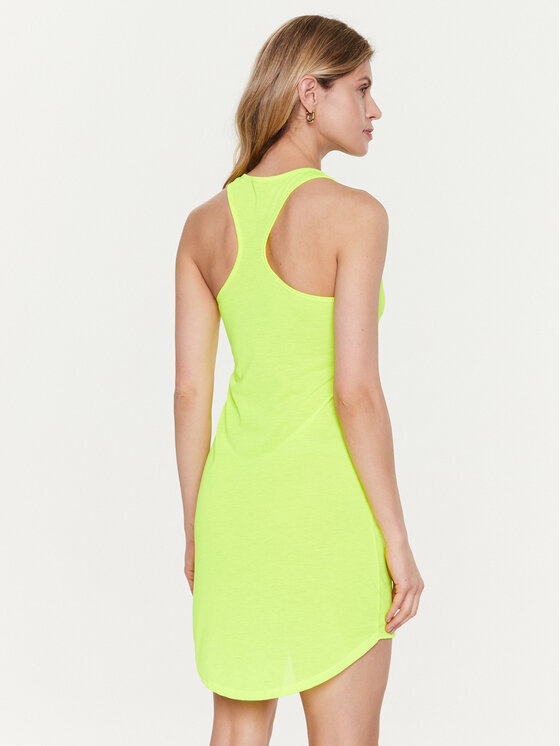 Guess Guess Vestito estivo E3GP03 KB9I0 Verde Regular Fit