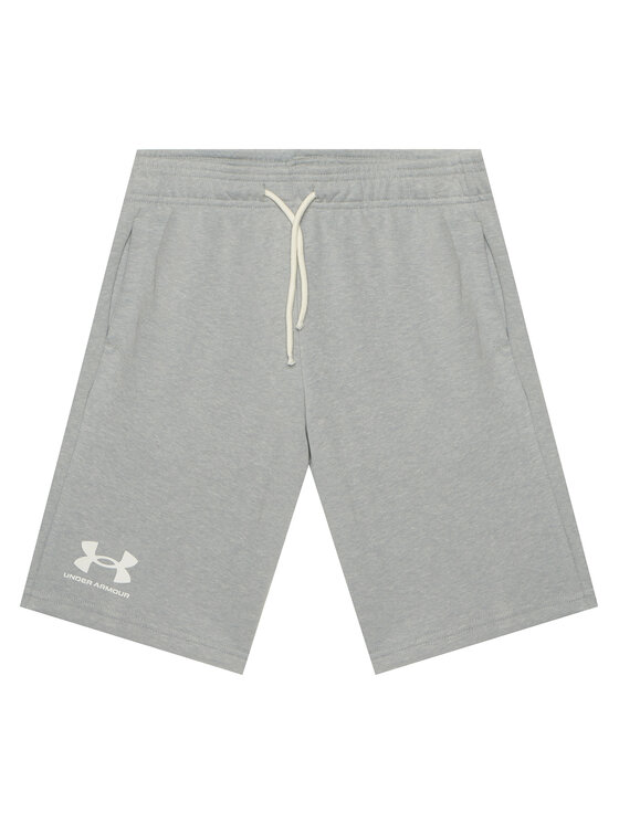 Under Armour Спортни шорти UA RIVAL TERRY SHORT 1377255 Сив Regular Fit