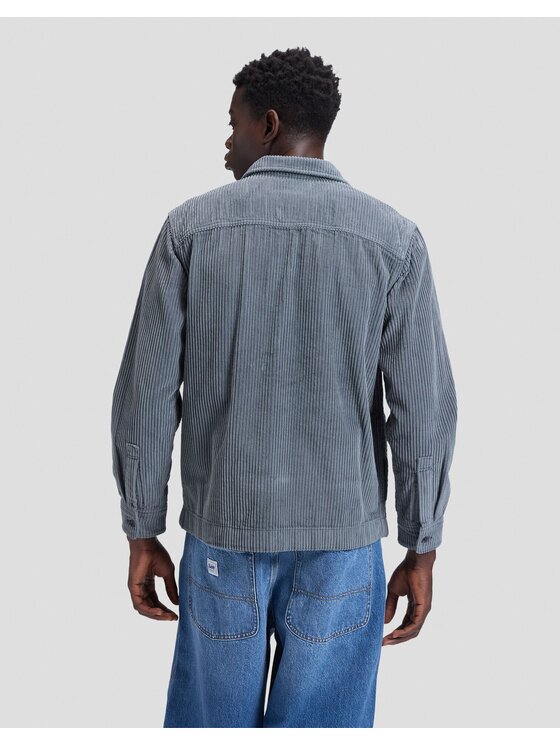 Lee Lee Koszula CAROLINA OVERSHIRT Szary Relaxed Fit