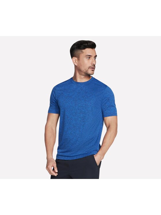 Skechers Skechers T-Shirt TS84-RYL Czarny Regular Fit