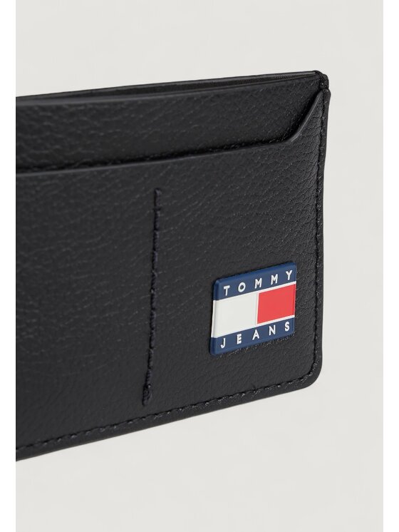 Tommy Jeans Tommy Jeans Πορτοφόλι TJM HERITAGE CC HOLDER Μαύρο