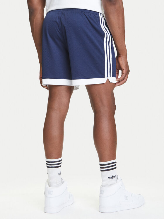 adidas adidas Sportske kratke hlače Mock Eyelet JY1310 Tamnoplava Regular Fit