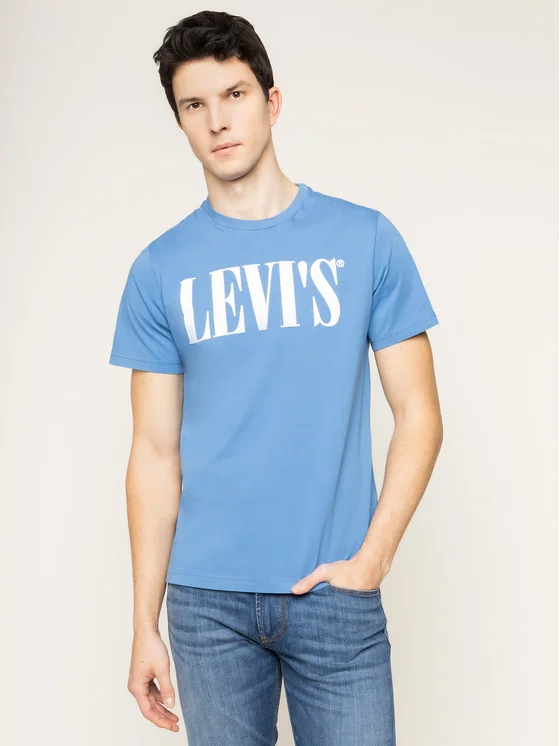 Levi`s® Tricou Relaxed Graphic 69978-0058 Albastru Regular Fit image0