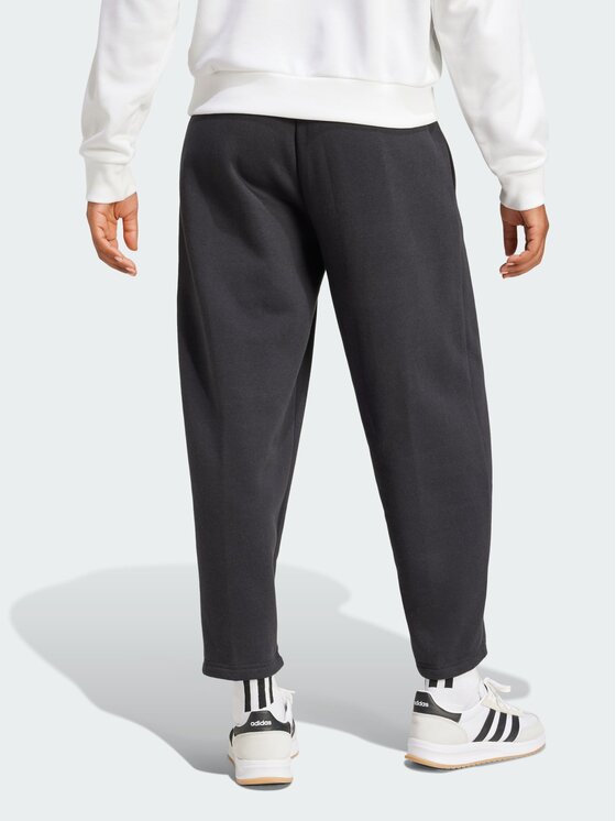 adidas adidas Spodnie materiałowe 139613 Czarny Loose Fit