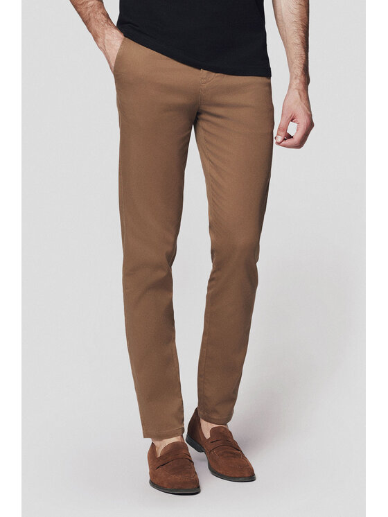 Lancerto Lancerto Chinosy Maroko SP082124000003 Beżowy Regular Fit