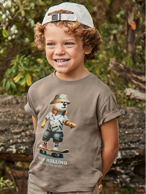 Mayoral Mayoral Футболка 3041 Бежевий Regular Fit