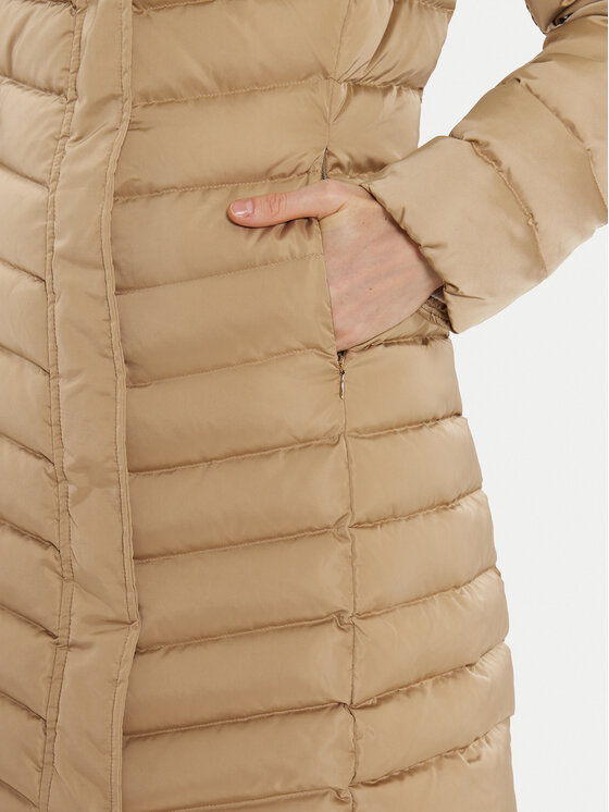 Geox Geox Μπουφάν πουπουλένιο Bettanie W4626H T3122 F5233 Μπεζ Regular Fit