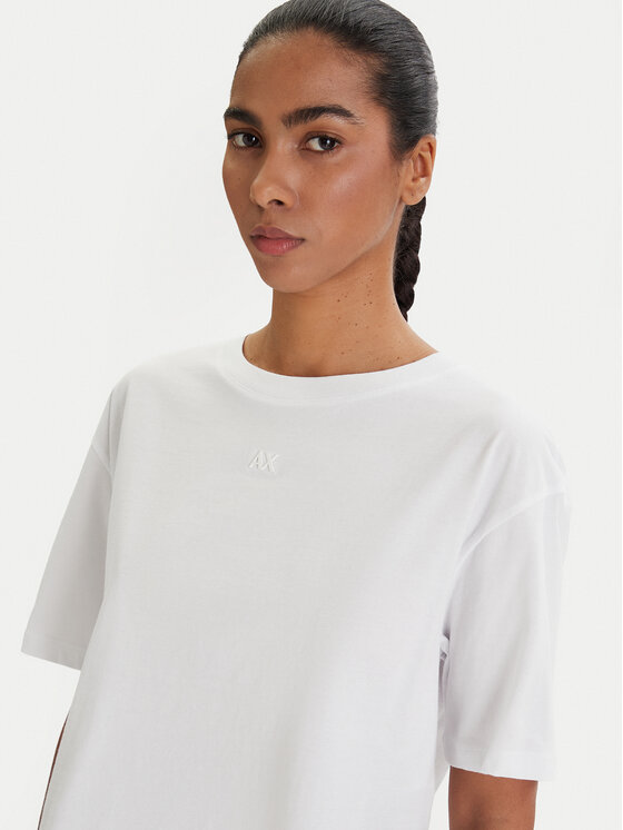 Armani Exchange Armani Exchange Marškinėliai XW001836 AF10356 U0002 Balta Regular Fit