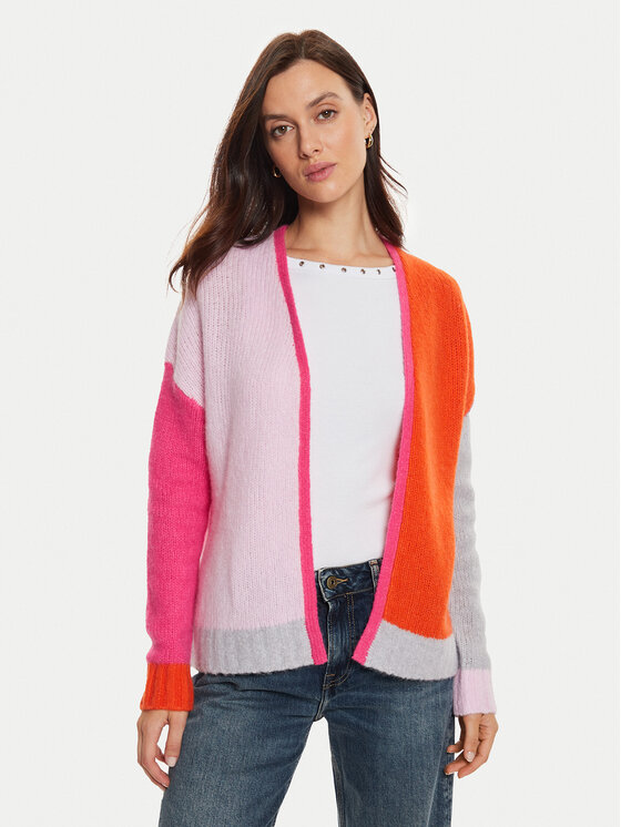 Frieda & Freddies Cardigan 3317 Colorat Relaxed Fit
