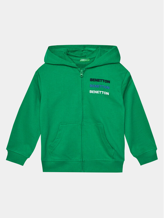 United Colors Of Benetton Bluză 3BC1C503N Verde Regular Fit