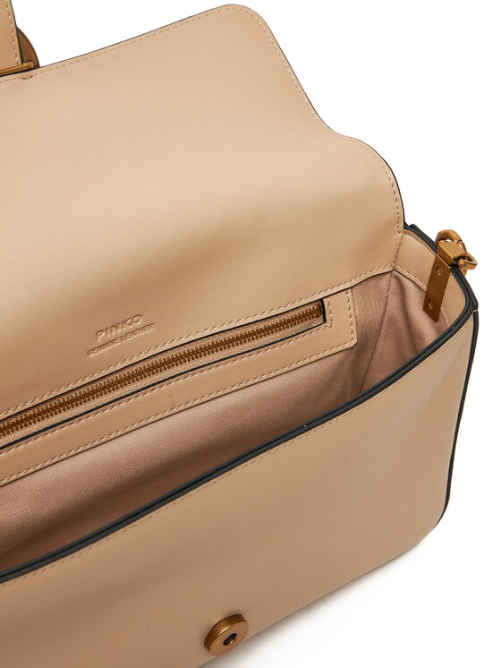 PINKO PINKO Τσάντα Love One Classic Fl 104524 A0QO C50Q Μπεζ