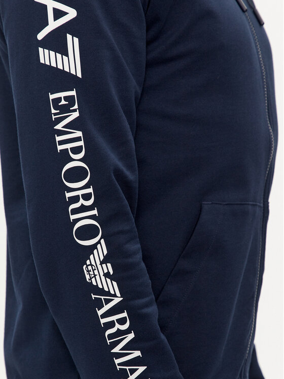 EA7 Emporio Armani EA7 Emporio Armani Pulóver 8NPM13 PJ05Z 1554 Sötétkék Regular Fit
