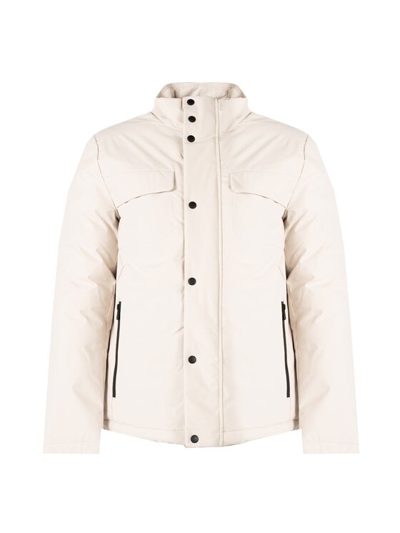 Geox Geox Kurtka przejściowa M2628L T2953 Écru Regular Fit