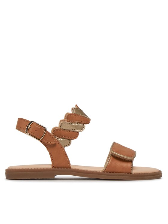 Geox Sandales J Sandal Karly Girl J4535G 054AJ C5B2U S Bēšs