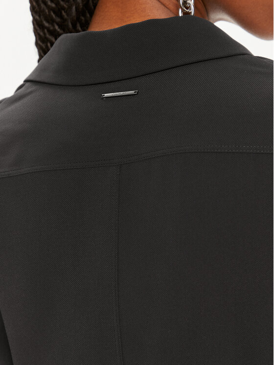 Calvin Klein Calvin Klein Φόρεμα πουκάμισο K20K207152 Μαύρο Regular Fit