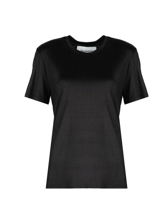 Silvian Heach Silvian Heach T-Shirt GPP23443TS Černá Regular Fit