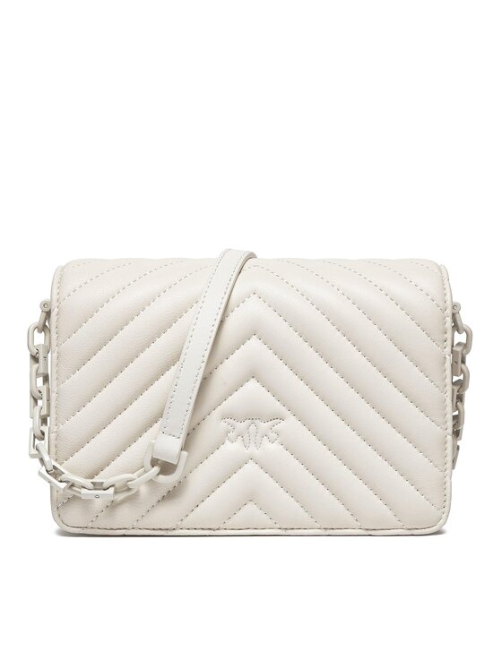 PINKO PINKO Torebka Love Click Mini AI 23-24 PLTT 100067 A0VM Biały