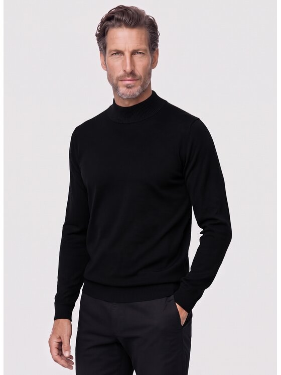 Pako Lorente Pako Lorente Sweter P26WN-2X-009 Czarny Slim Fit