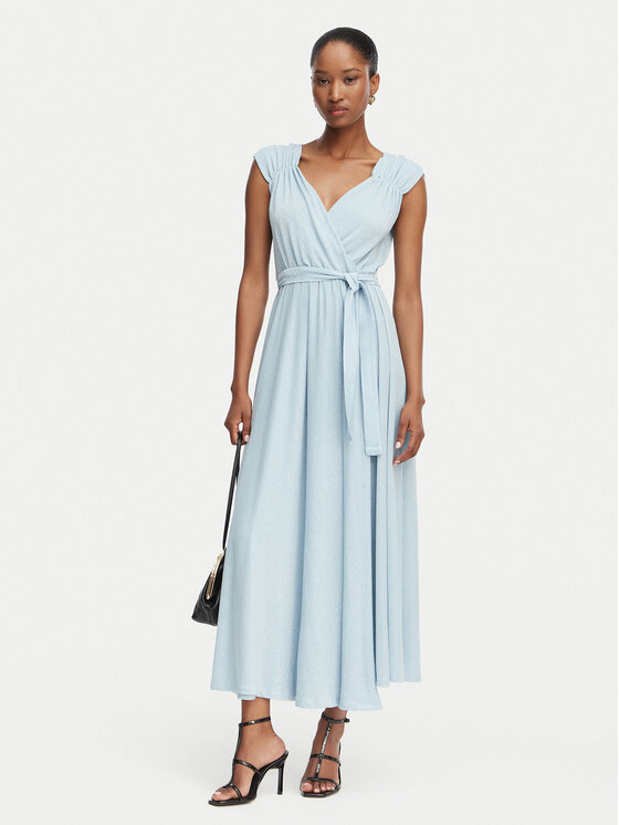 Marella Marella Rochie cocktail Rollio 2615621062 Albastru deschis Regular Fit