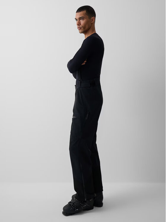 4F 4F Spodnie narciarskie 4F PRO SKI Czarny Regular Fit