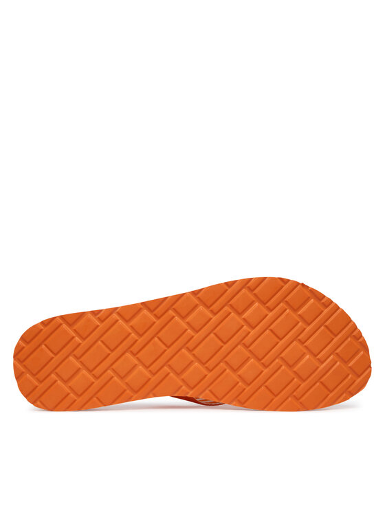 Tommy Hilfiger Tommy Hilfiger Flip-flops Th Ithaca Stripe Summer Sandal FW0FW09192 Narancssárga