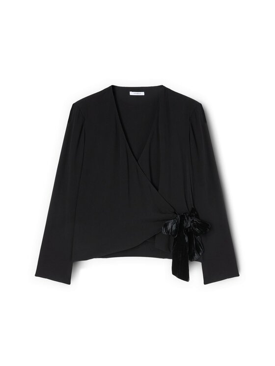 Motivi Motivi Blusa 2006Q001904N033 Nero Regular Fit