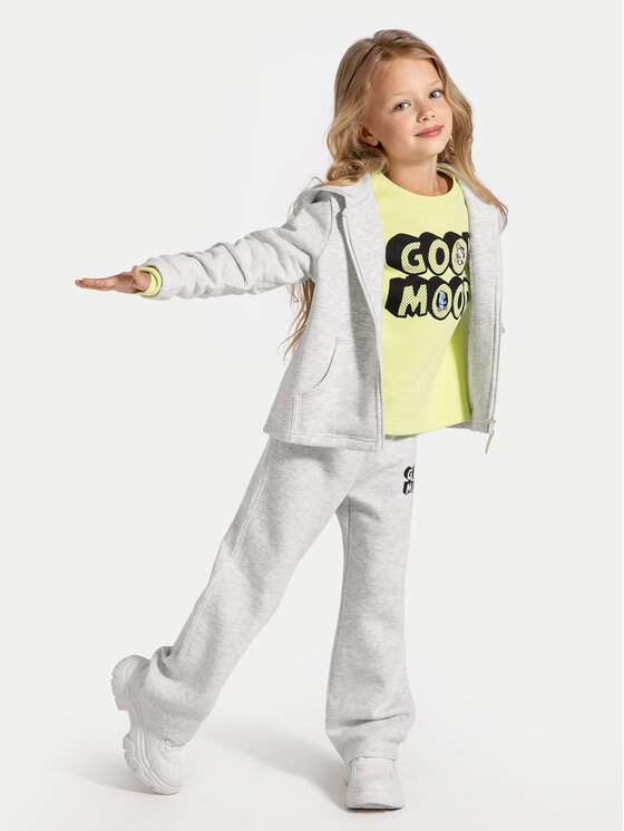 Coccodrillo Coccodrillo Bluza ZC4132601CGK Szary Relaxed Fit