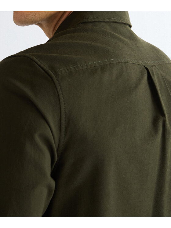 Wrangler Wrangler Koszula 112386947 Zielony ciemny Regular Fit