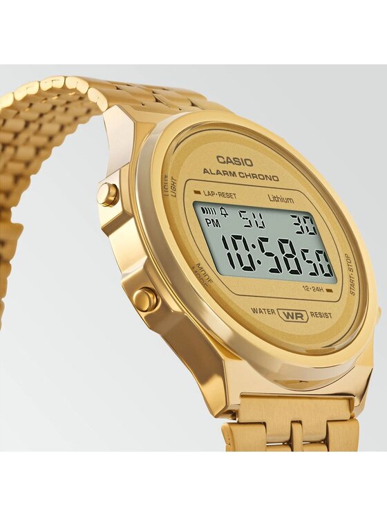 Casio Casio Hodinky A171WEG-9AEF Zlatá