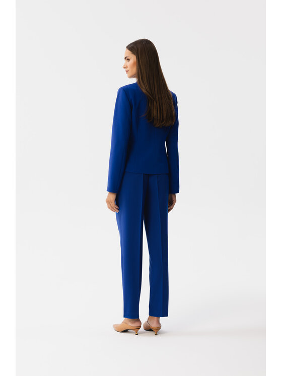 Stylove Stylove Marynarka S353 Niebieski Modern Fit
