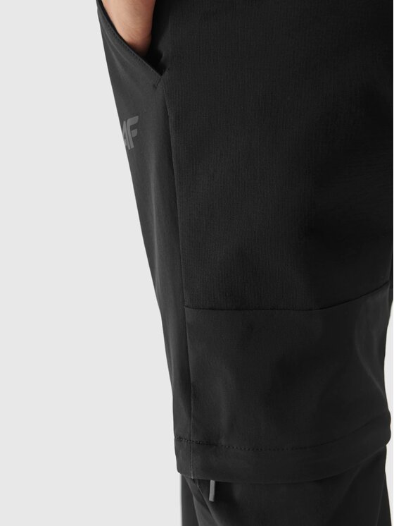 4F 4F Outdoorové nohavice 4FJWSS24TFTRF494-21S Čierna Regular Fit