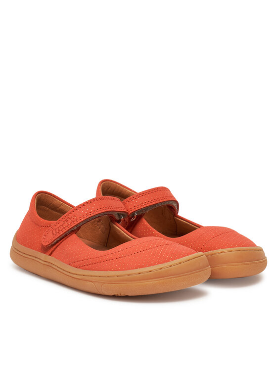 Froddo Froddo Baleriny Barefoot Mary J G3140184-7 S Czerwony