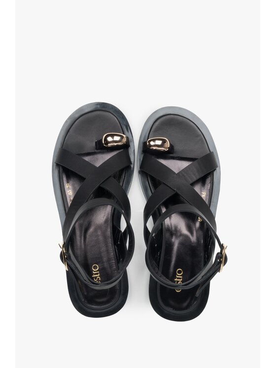 Estro Estro Σανδάλια ER00117381 Μαύρο