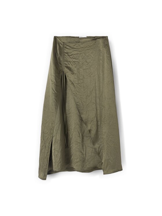 Motivi Motivi Gonna midi 1068Q001249N035 Verde A-Line Fit