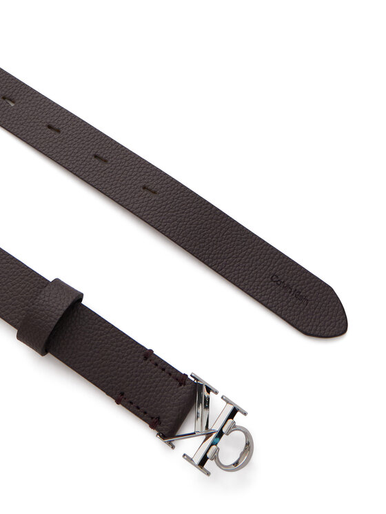 Calvin Klein Calvin Klein Ζώνη Γυναικεία Facet Ck Buckle Pebble LV04F7060G Καφέ