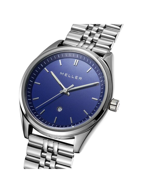 Meller Meller Zegarek 6PA-3SILVER Srebrny