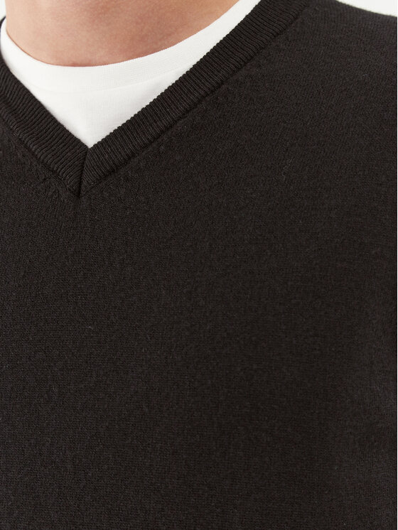 United Colors Of Benetton United Colors Of Benetton Pullover 1002U400L Schwarz Regular Fit