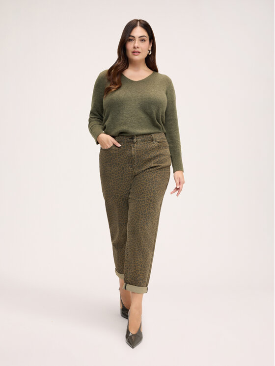 Fiorella Rubino Fiorella Rubino Jeans P40ZT005504N035 Verde Regular Fit